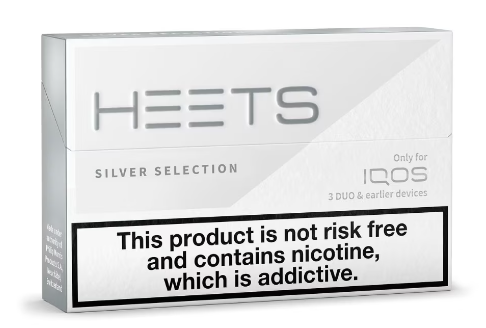 Iqos heets silver selection in Dubai, UAE