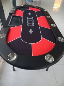 Poker chips table Red in Dubai UAE